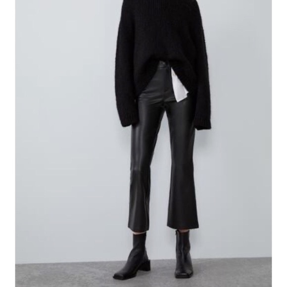 Zara Pants - Zara faux leather pant
